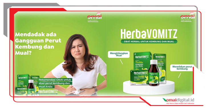 Herbal Usir Kembung, Pilih OMAI HerbaVOMITZ